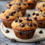 Banana Chocolate Chip Muffins