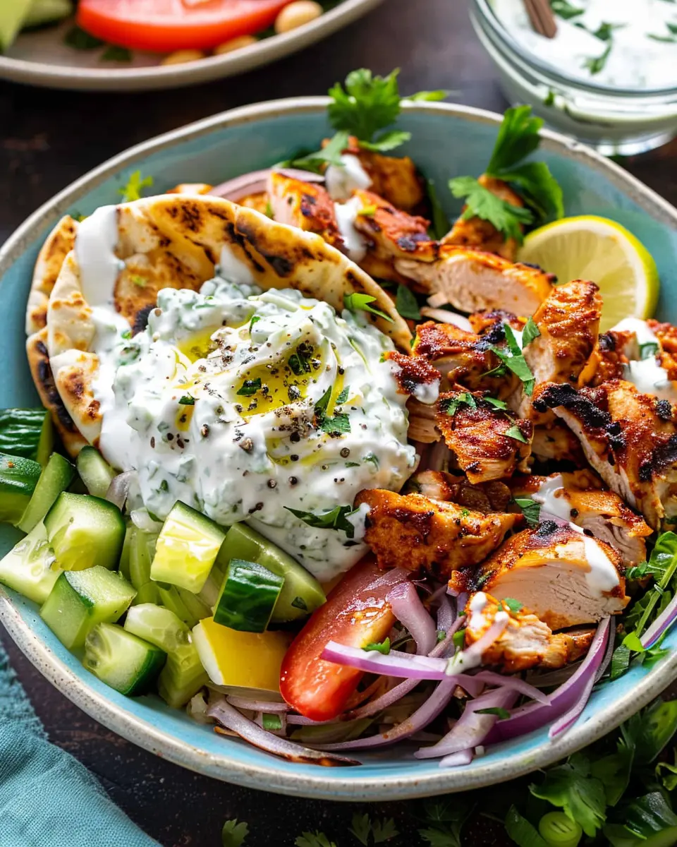 Chicken Tzatziki Bowls: Easy, Fresh Meals for Flavor Lovers