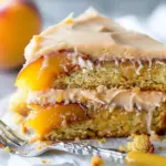 Brown Sugar Peach Cake