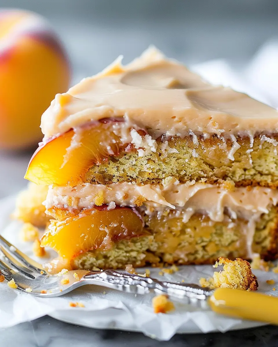 Brown Sugar Peach Cake: An Indulgent Summer Dessert Recipe