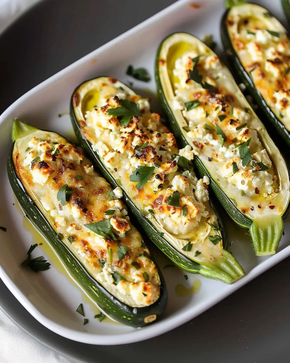 Feta Cheese Stuffed Zucchini: Easy, Healthy Delight You’ll Love