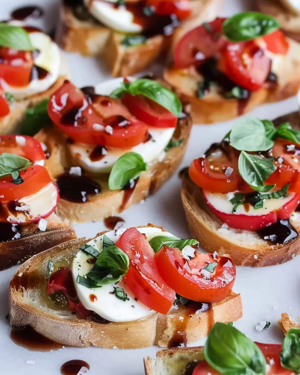 Easy Caprese Bruschetta: A Fresh Twist on a Classic Delight