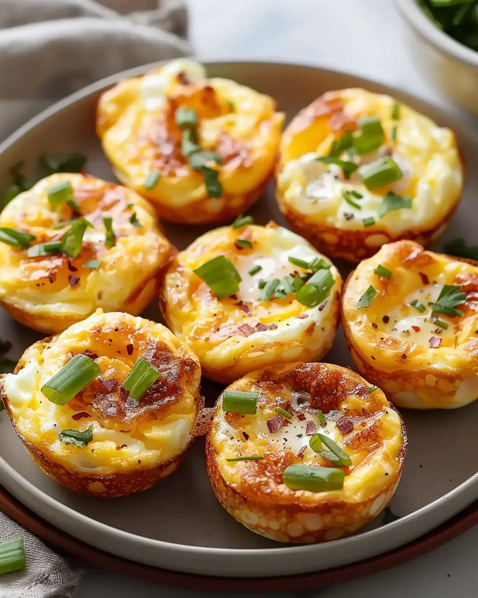 Easy Cottage Cheese Egg Bites with Turkey Bacon for a Healthy Snack