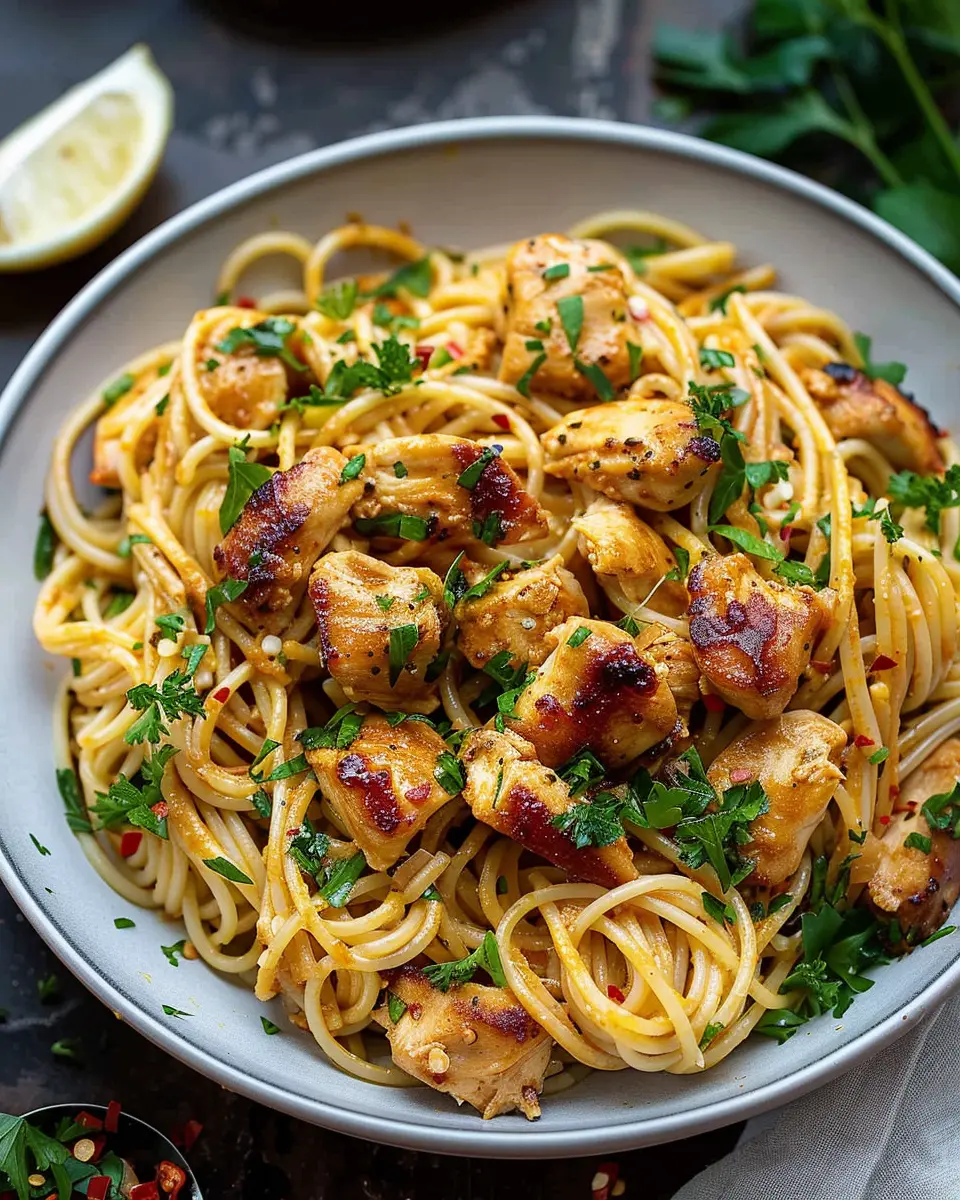 Cowboy Butter Chicken Linguine: Easy Comfort Food Delight
