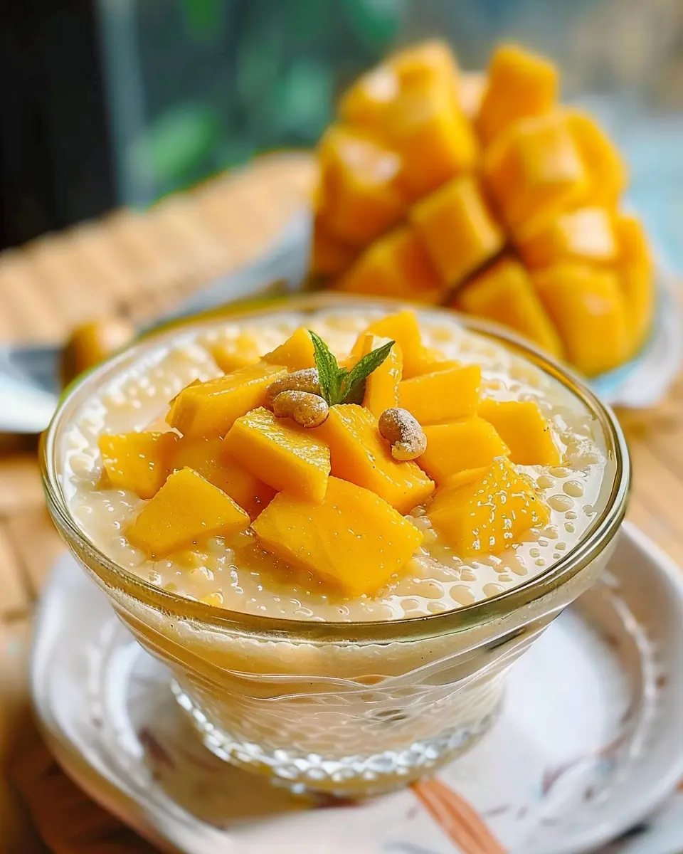 Mango Sago Delight: A Refreshing and Easy Dessert Recipe