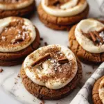 Gingerbread Cheesecake Cookies