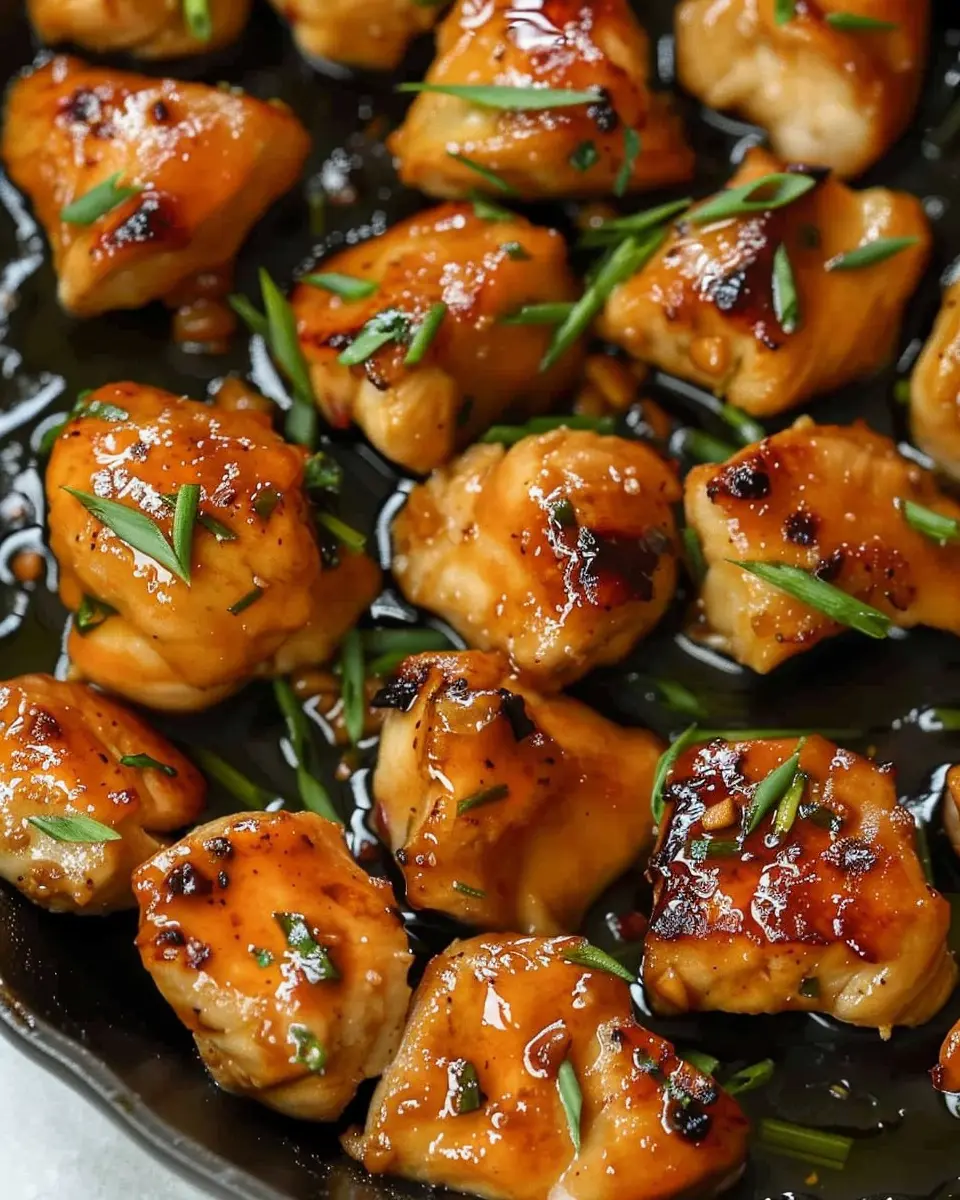 5-Ingredient Honey Garlic Chicken Bites: Easy Weeknight Delight