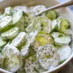 Creamy Cucumber Salad