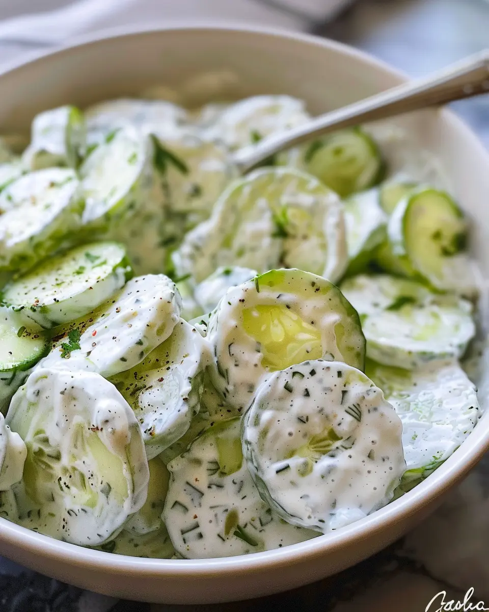 Creamy Cucumber Salad: The Best Refreshing Twist for Summer
