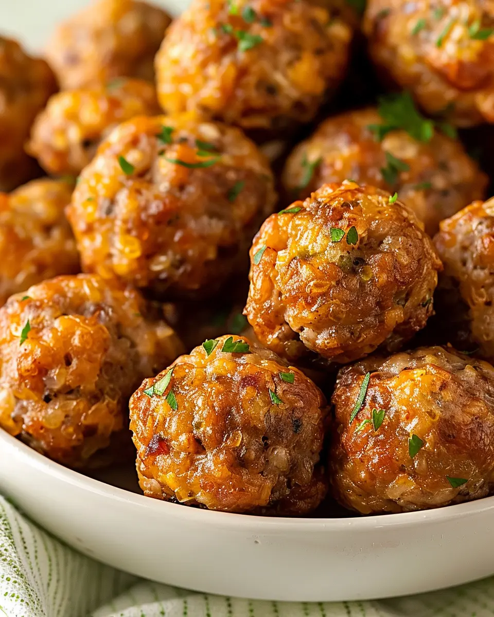 Bisquick sausage balls: Easy Turkey Bacon and Beef Treats to Love