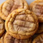 Chewy Pumpkin Snickerdoodle Cookies