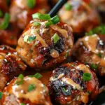 Korean BBQ Meatballs with Spicy Mayo DIP