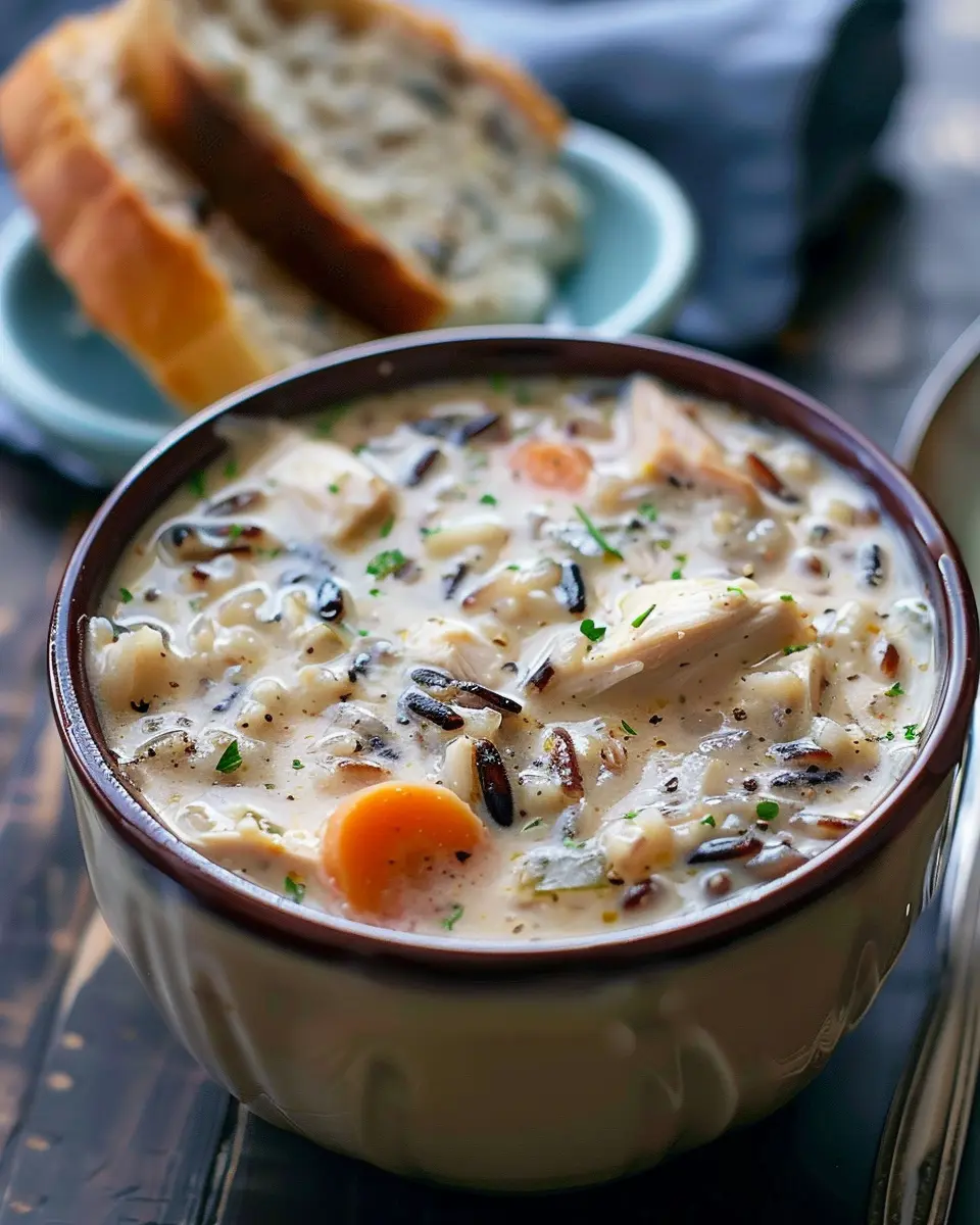 Creamy Chicken Wild Rice Soup: A Cozy, Comforting Delight