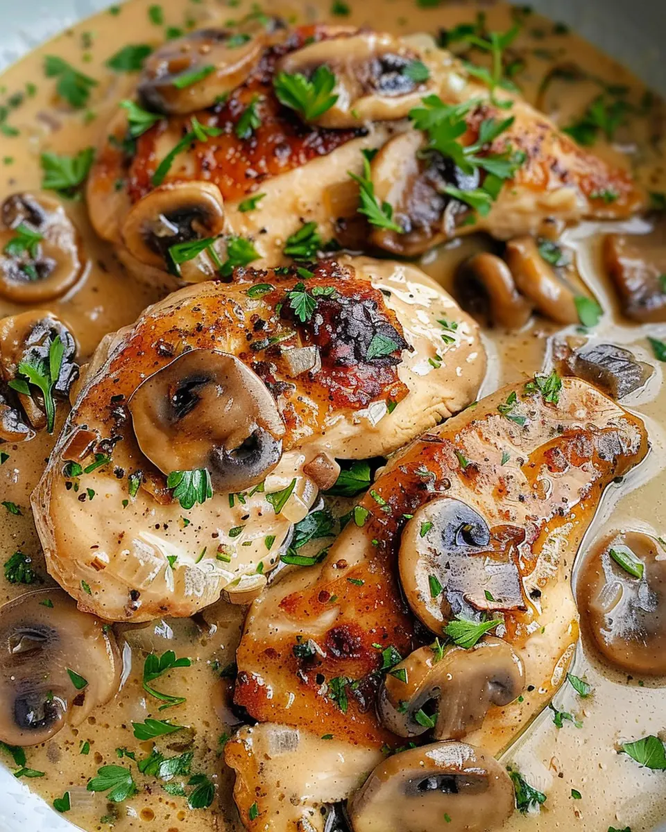 Creamy Crock Pot Chicken Marsala: Easy Comfort Food Delight