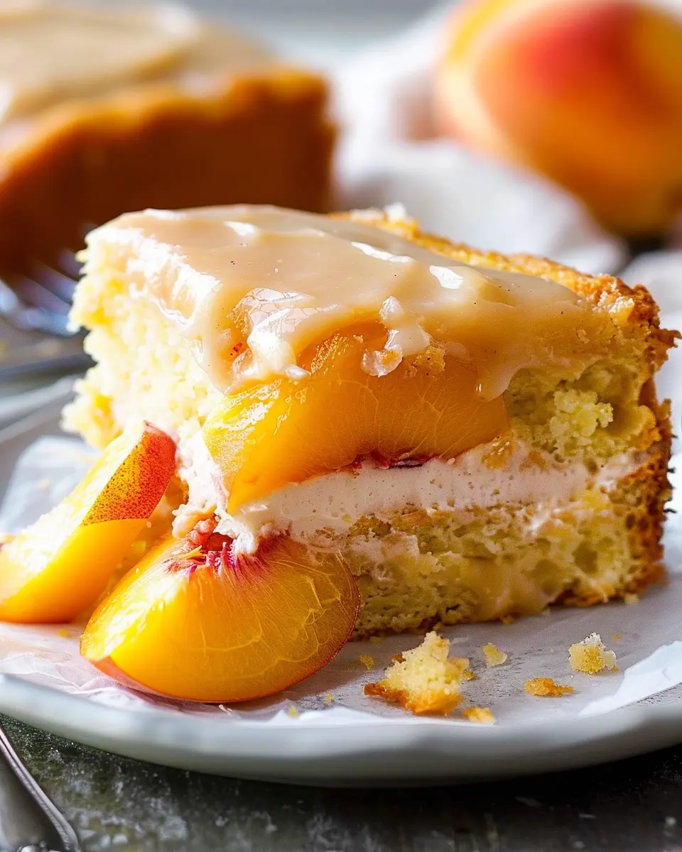 Brown Sugar Peach Cake: The Best Summer Dessert Delight