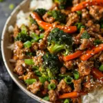 Ground Turkey Teriyaki Stir Fry