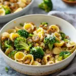 Orecchiette with Sausage and Broccoli