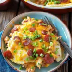 Crock Pot Pierogi and Kielbasa Casserole