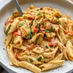Cashew Cream Cajun Chicken Pasta