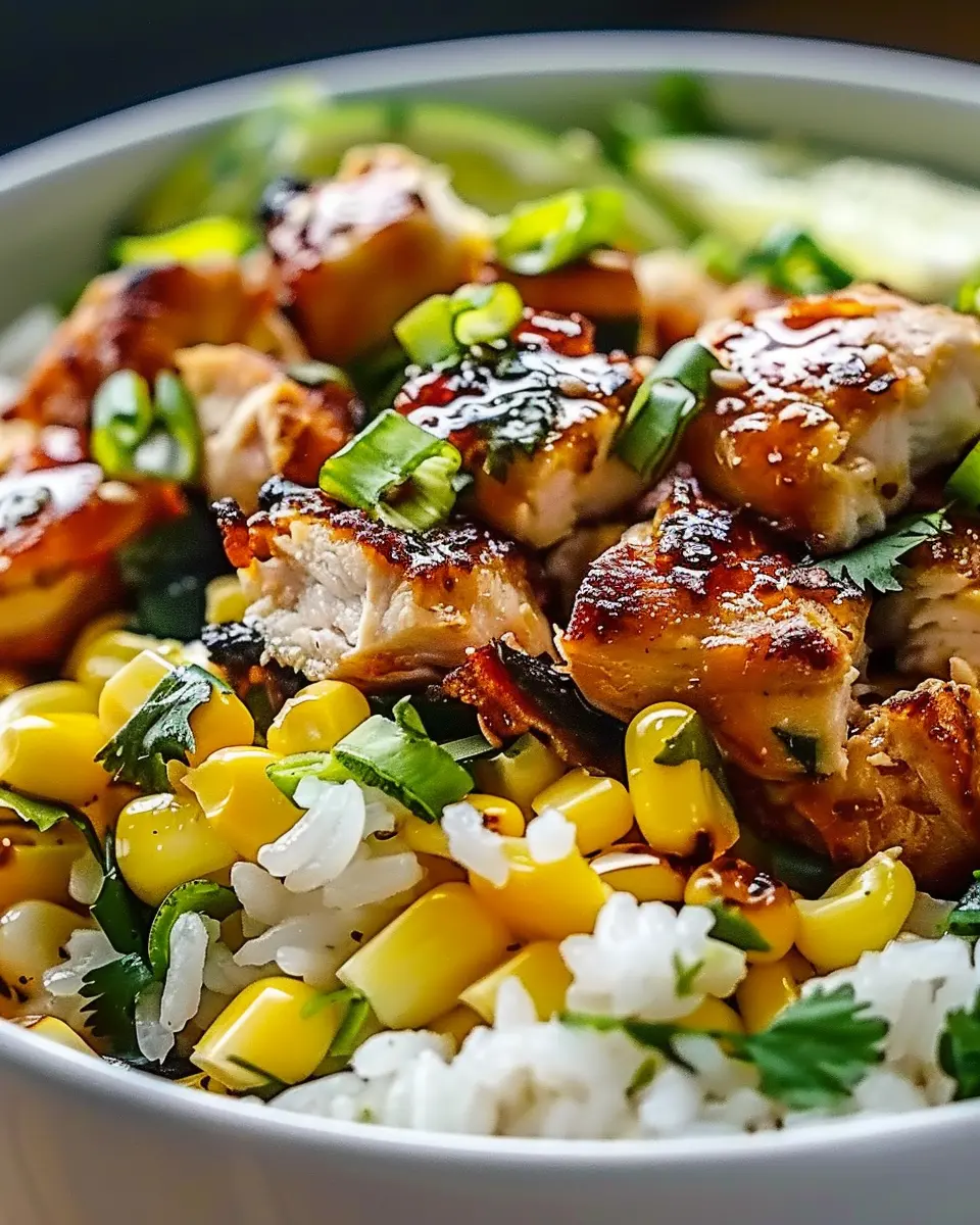 Street Corn Chicken Rice Bowl: A Delightfully Easy Twist