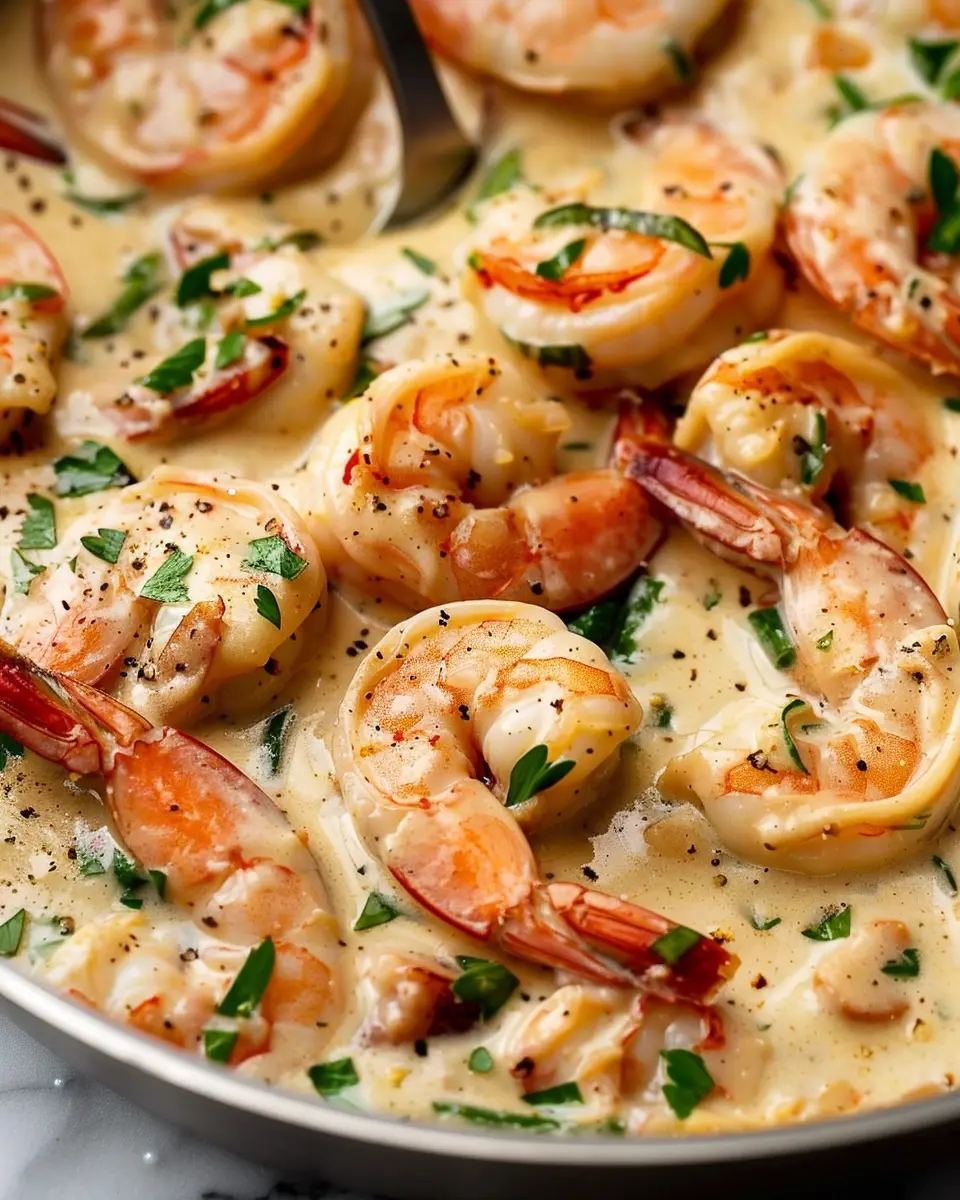 Easy Creamy Tuscan Shrimp with Turkey Bacon for Quick Gourmet Meals