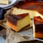 easy basque cheesecake