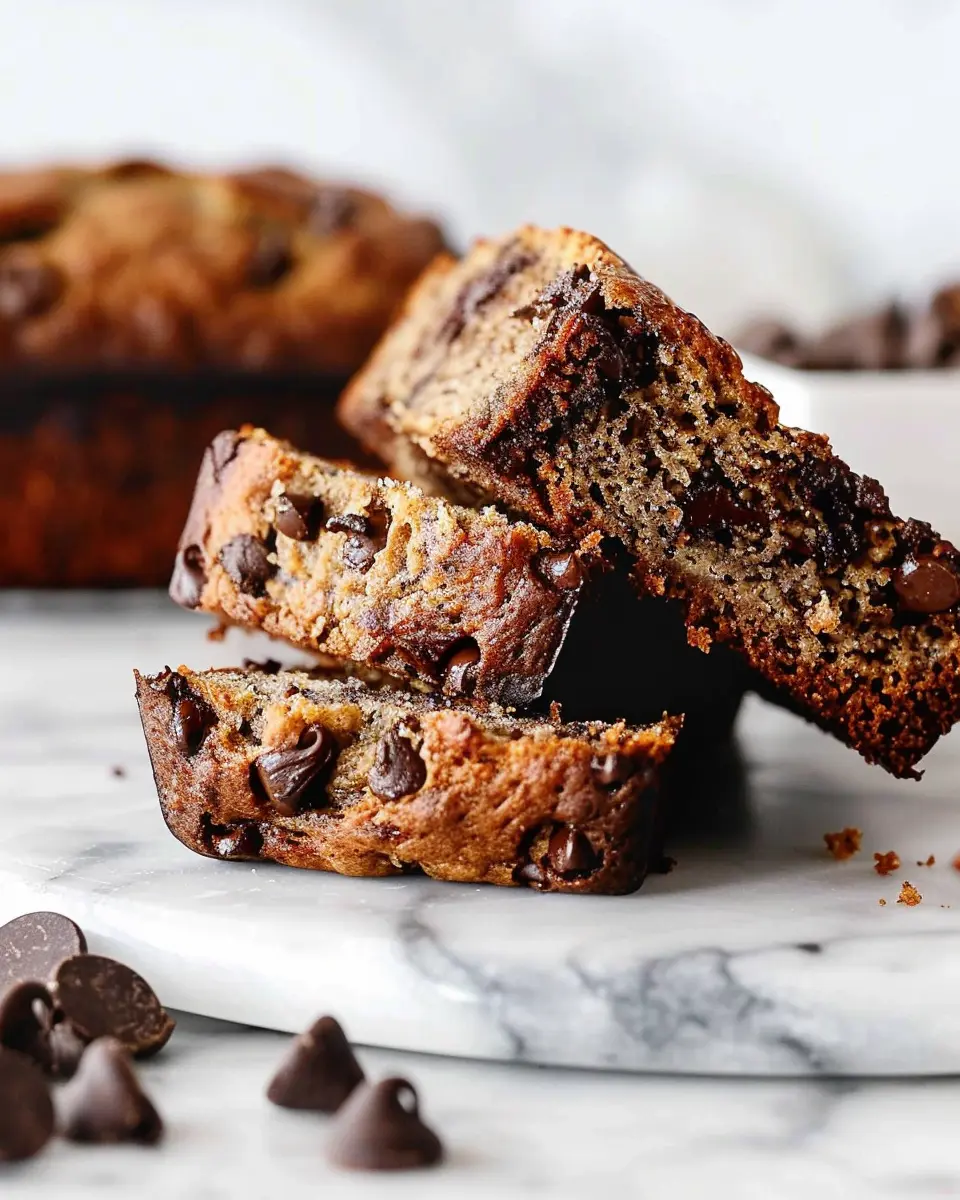 Chocolate Chip Banana Bread: Easy Recipe for Perfectly Moist Loaf