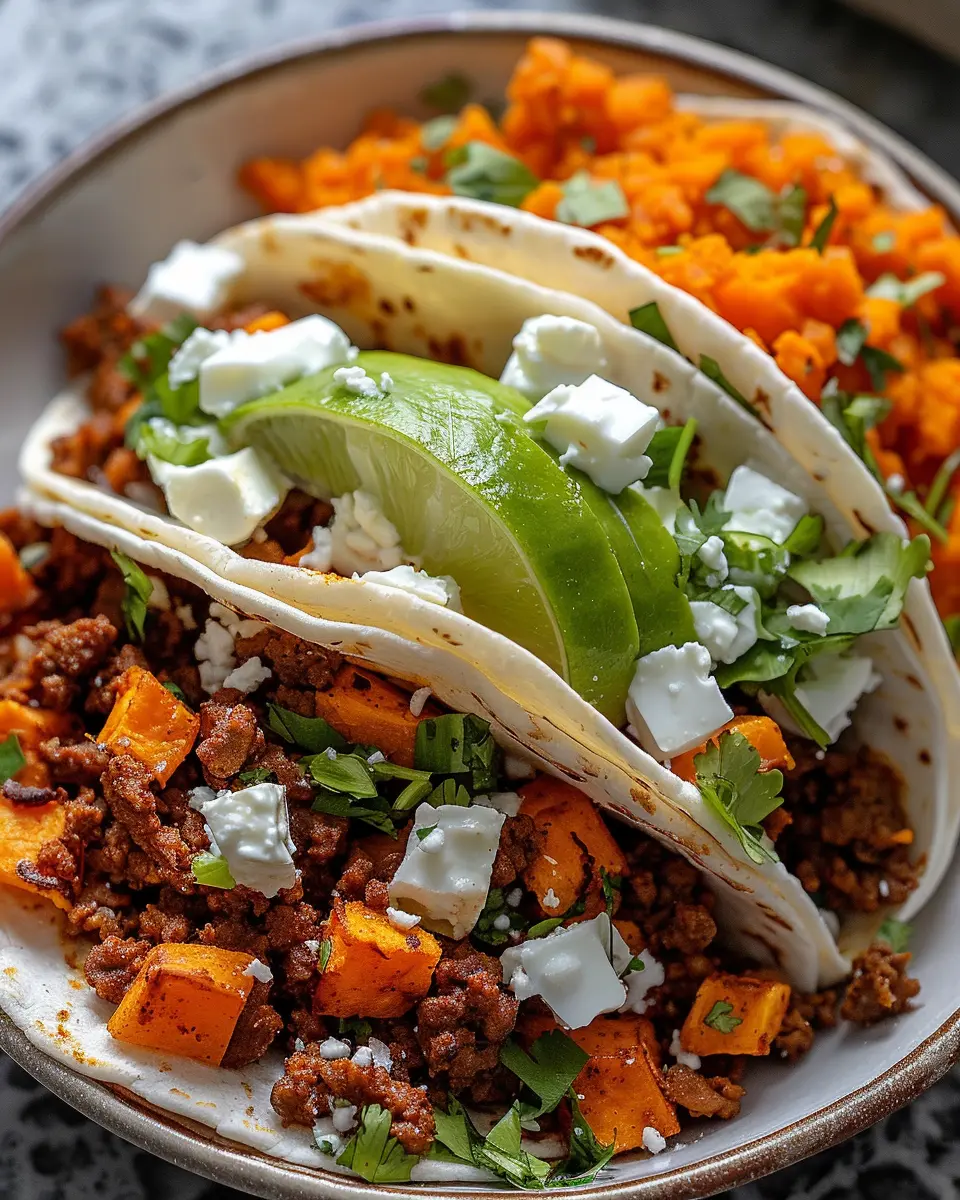 Sweet Potato Taco Delight: Easy Recipe with Turkey Bacon Twist