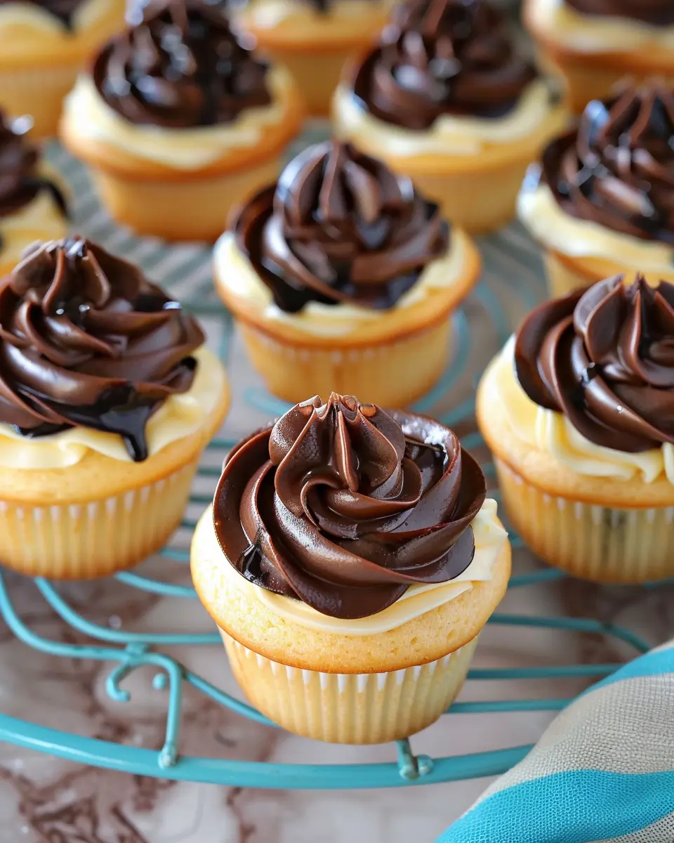 Boston Cream Pie Cupcakes: Indulgent Mini Treats You’ll Love
