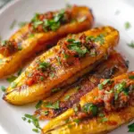 Stuffed Baked Plantains