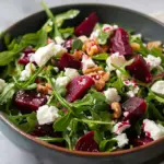 Arugula Salad With Beets and Goat Cheese