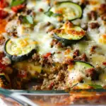Ground Beef Zucchini Casserole