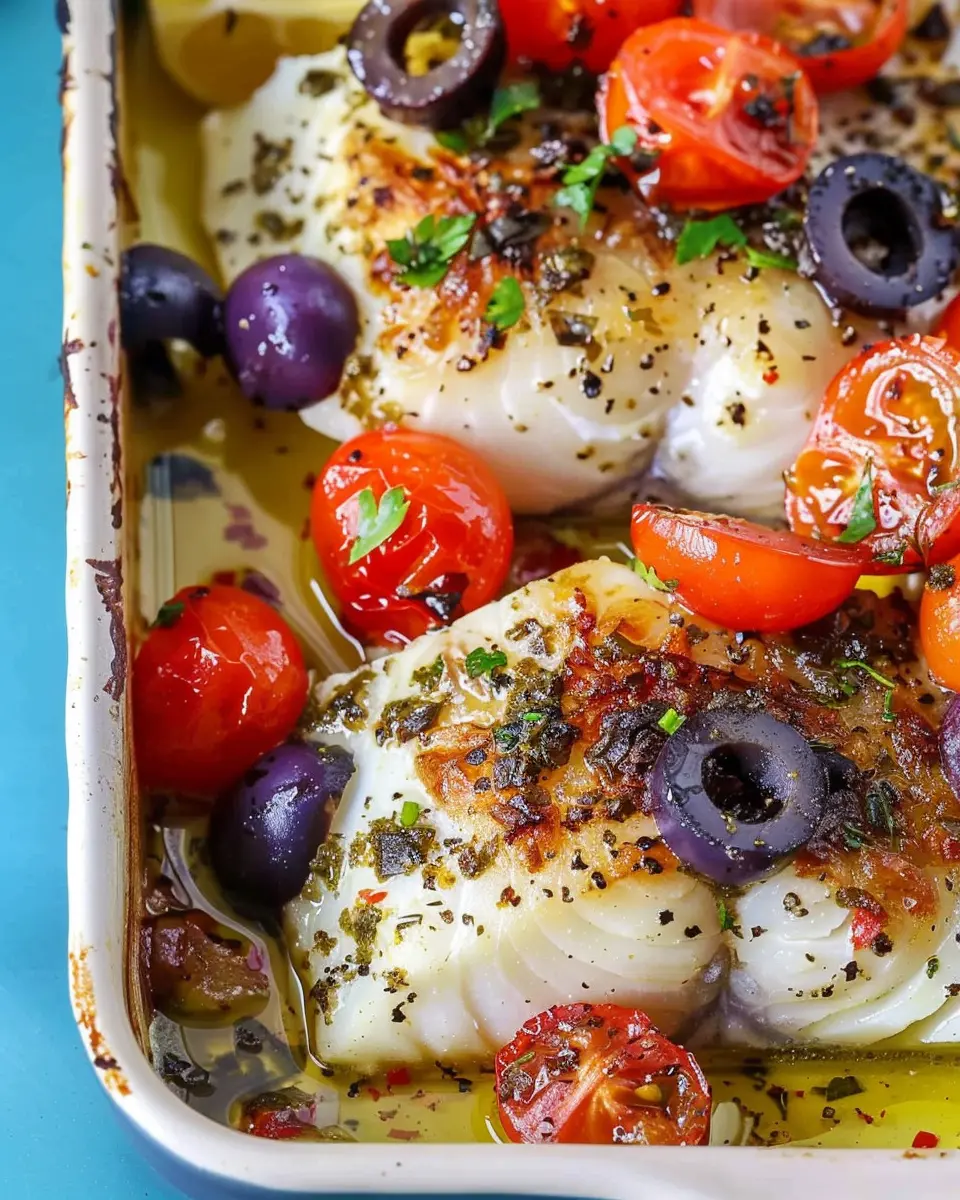 Baked White Fish Recipe: Easy Mediterranean-Style Delight