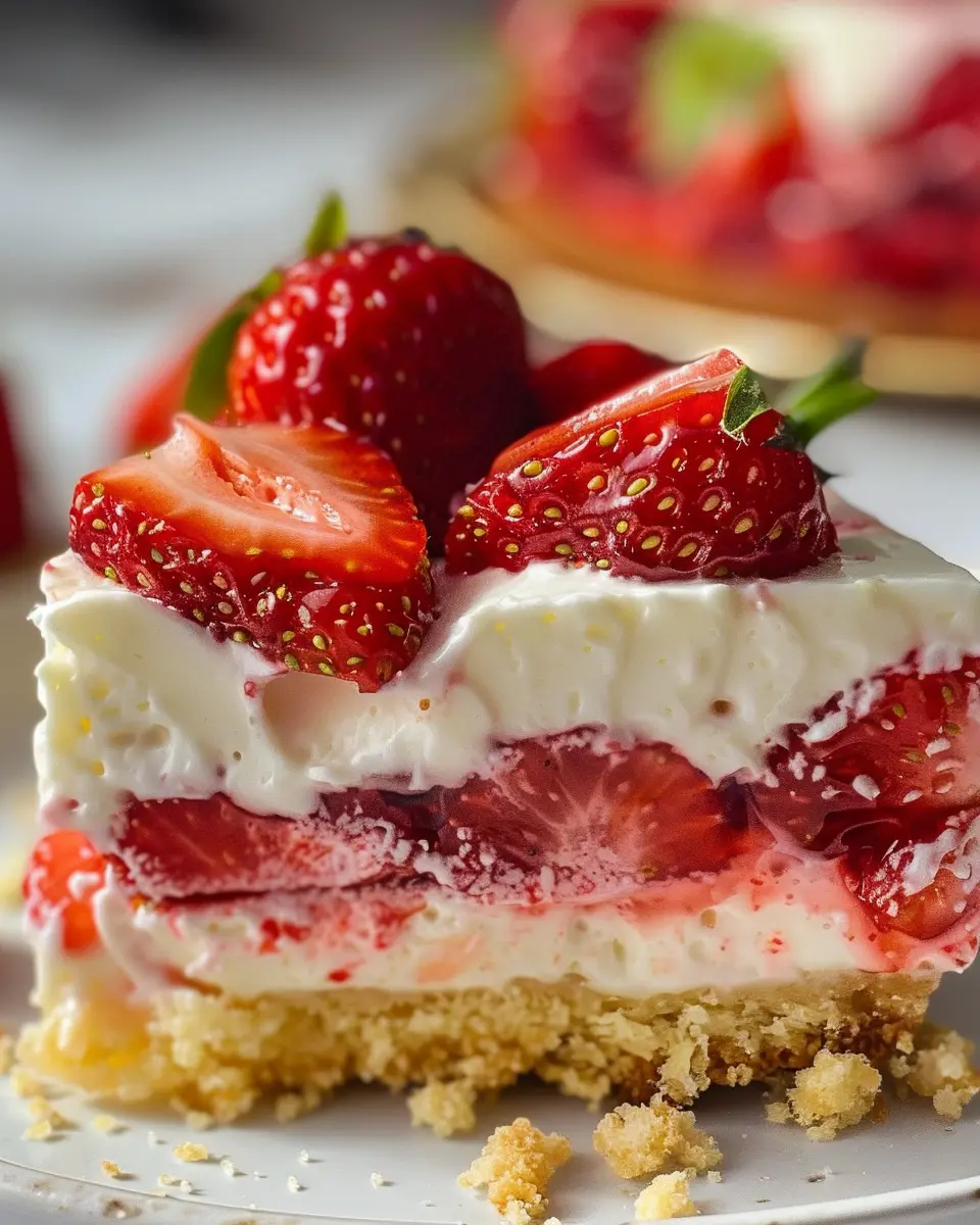 Strawberry Shortcake Cheesecake Bliss: An Indulgent Homemade Delight