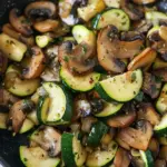 Quick Sautéed Zucchini and Mushrooms