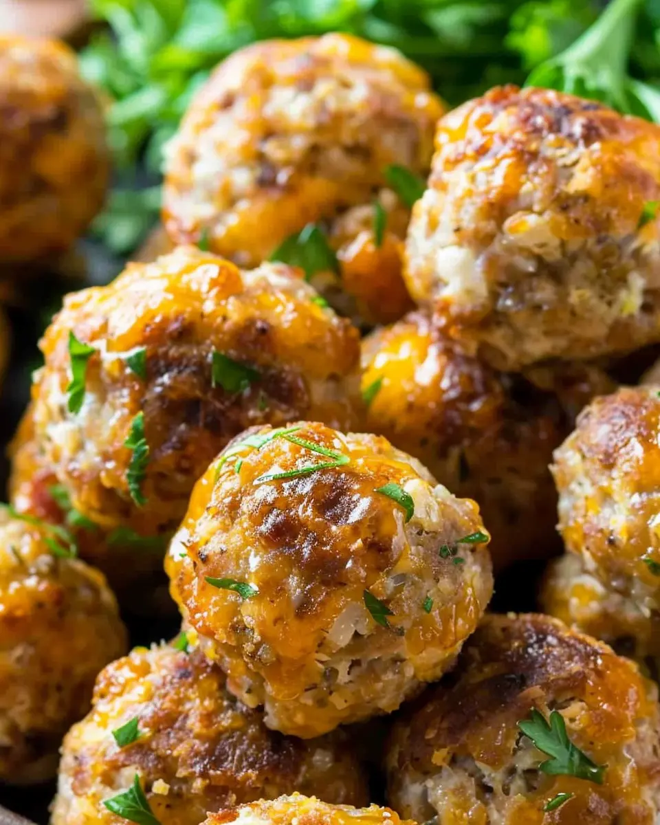 Bisquick Sausage Balls with Turkey Bacon: Easy &amp; Irresistible Treats