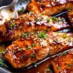 Honey Garlic Glazed Salmon