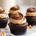 Chocolate Peanut Butter Filled Cupcakes