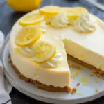 No Bake Lemon Cheesecake