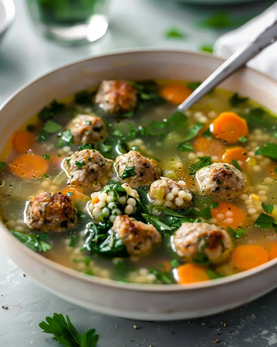 Italian Wedding Soup: The Best Cozy Recipe with Turkey Bacon