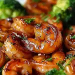 High-Protein Honey Garlic Shrimp