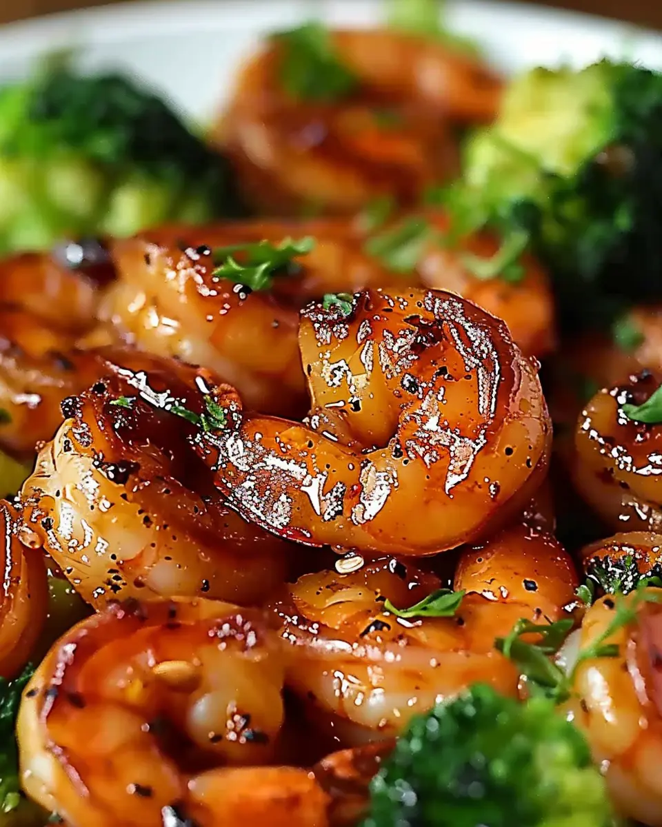High-Protein Honey Garlic Shrimp with Turkey Bacon Delight
