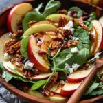 Autumn Harvest Honeycrisp Apple and Feta Salad