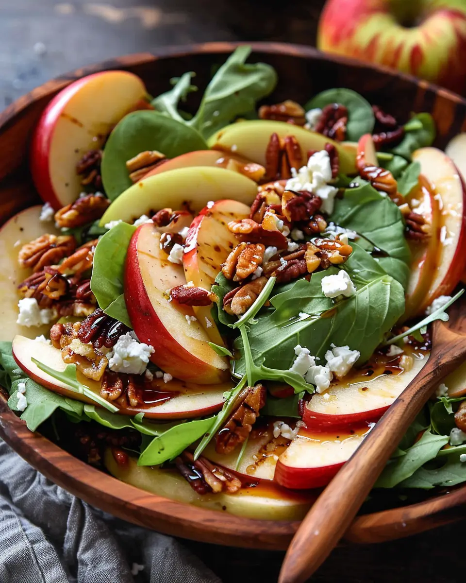 Autumn Harvest Honeycrisp Apple and Feta Salad: Easy &amp; Delicious