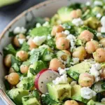 Chickpea, Avocado, & Feta Salad