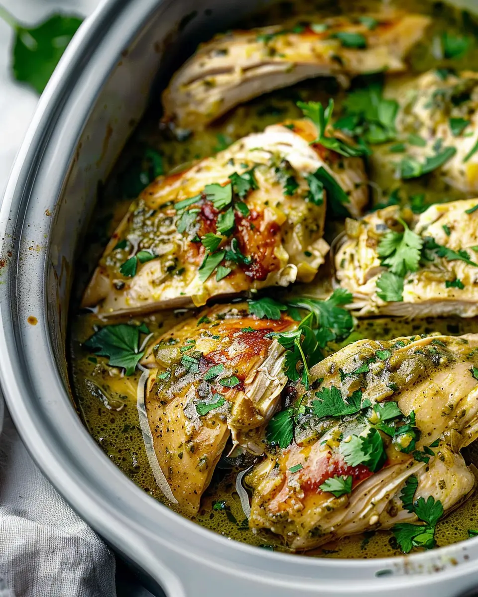 Crockpot Salsa Verde Chicken: Easy, Flavorful Meal for All