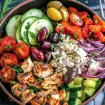 Low-Carb Greek Chicken Bowls