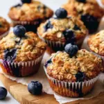 Blueberry Oatmeal Muffins
