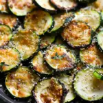 Roasted Zucchini with Parmesan