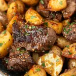 Garlic Butter Steak and Potatoes